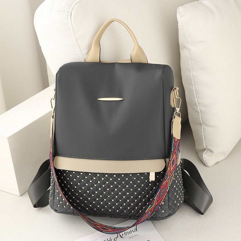 Anti-Theft Oxford Cloth Backpack