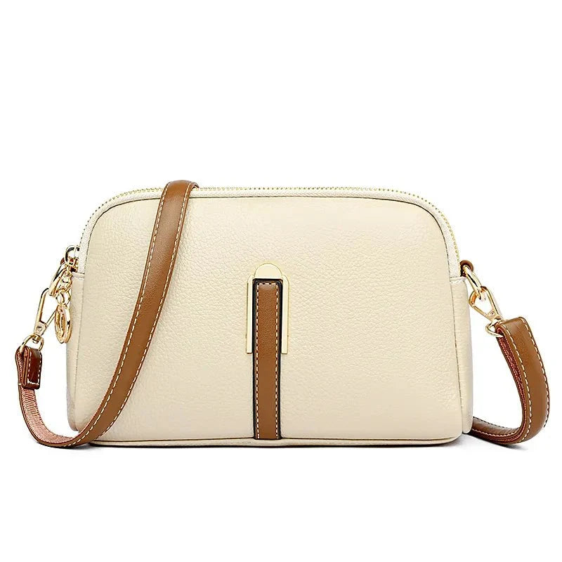 Contemporary Genuine Leather Shoulder Bag