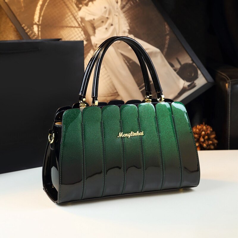 Weekend Shoulder Bag in Genuine Leather