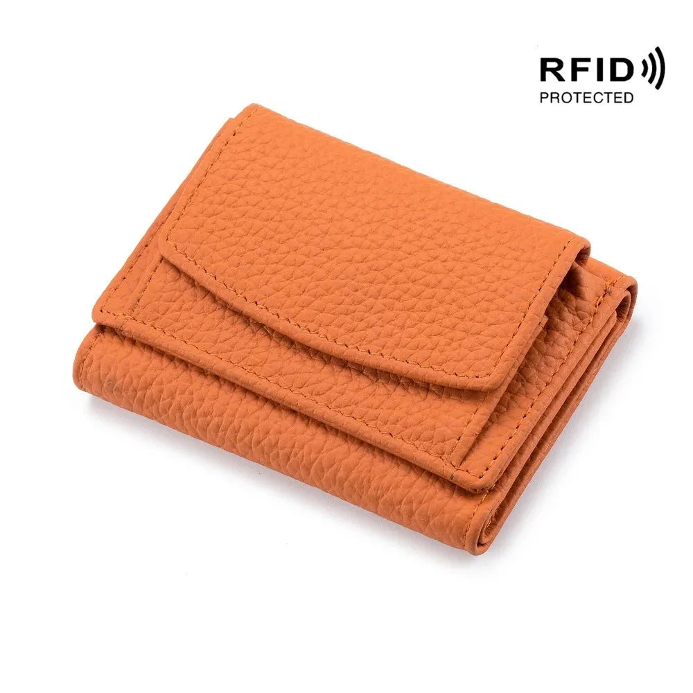 Mini Genuine Leather Wallet