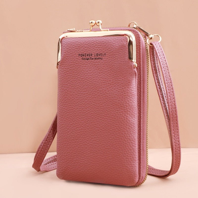 Mini Phone Bag in PU Leather