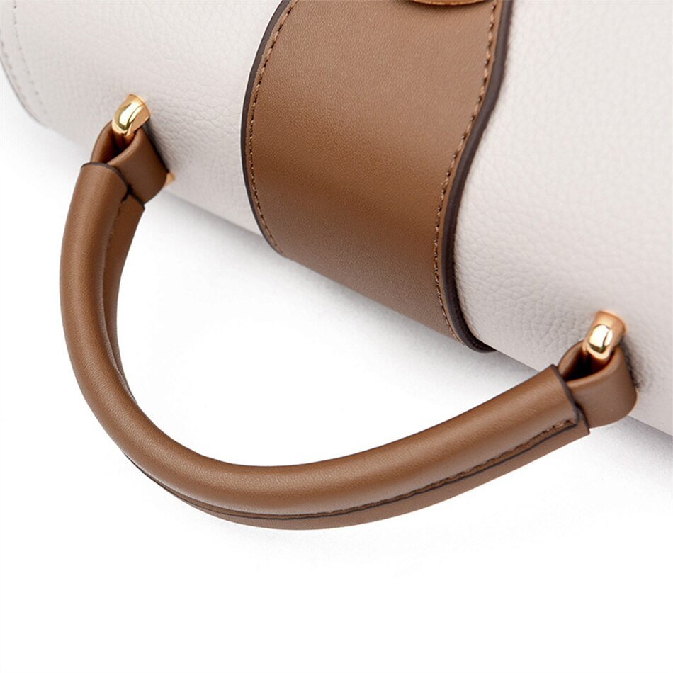 Sculpted Leather Phone Bag