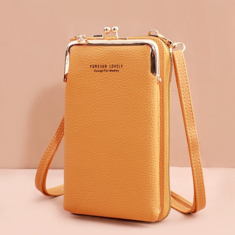 Mini Phone Bag in PU Leather