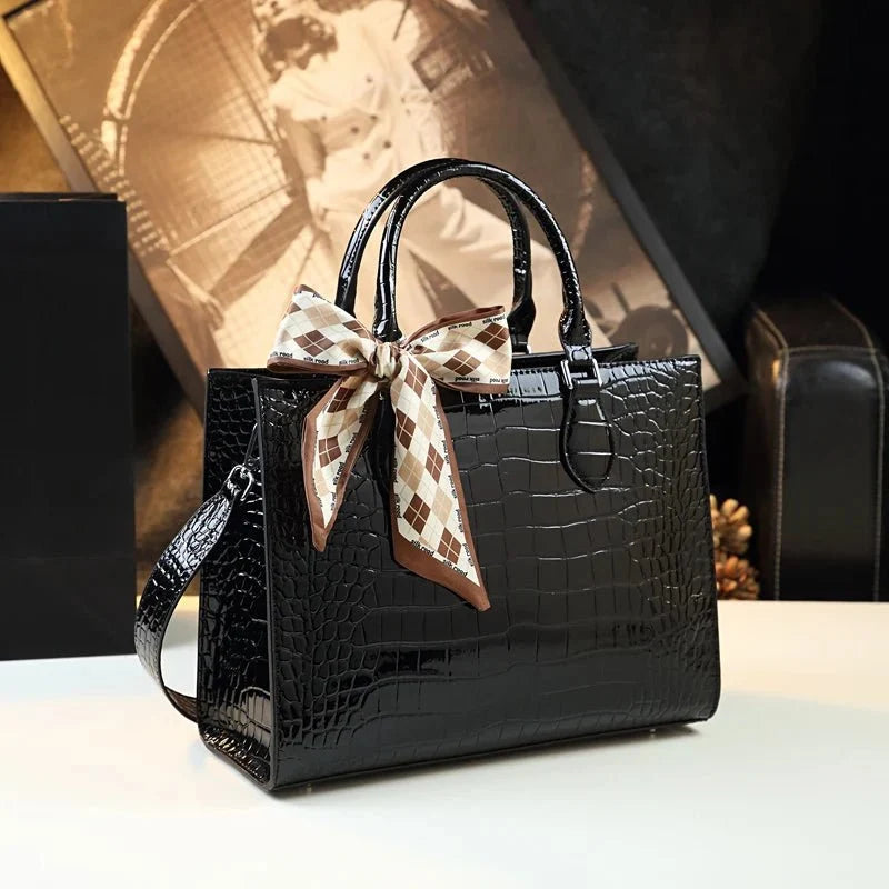 Refined Genuine Leather Phone Bag