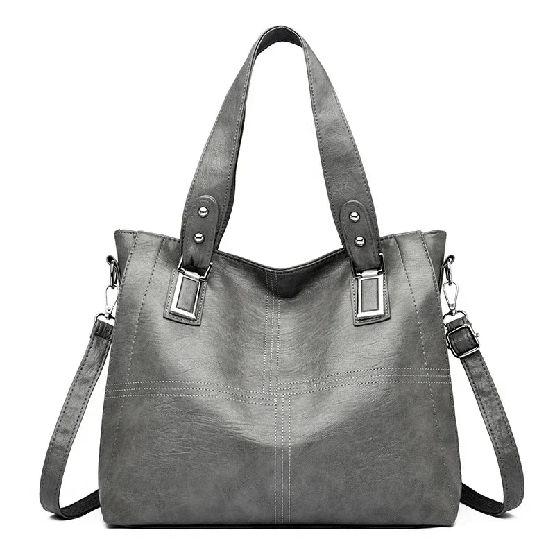 City-Ready Adjustable Leather Crossbody