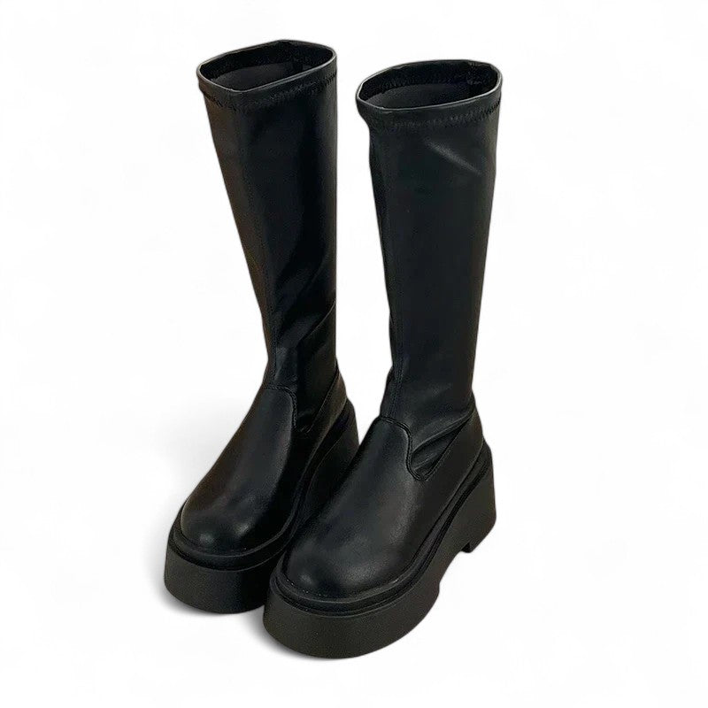 All-Day Tall Riding Boots in Black