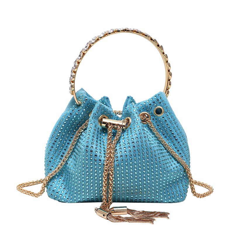 Synthetic Leather Crossbody Bag with Round Detail
