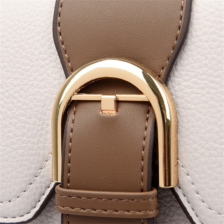 Sculpted Leather Phone Bag