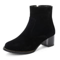 Timeless Heeled Suede Booties