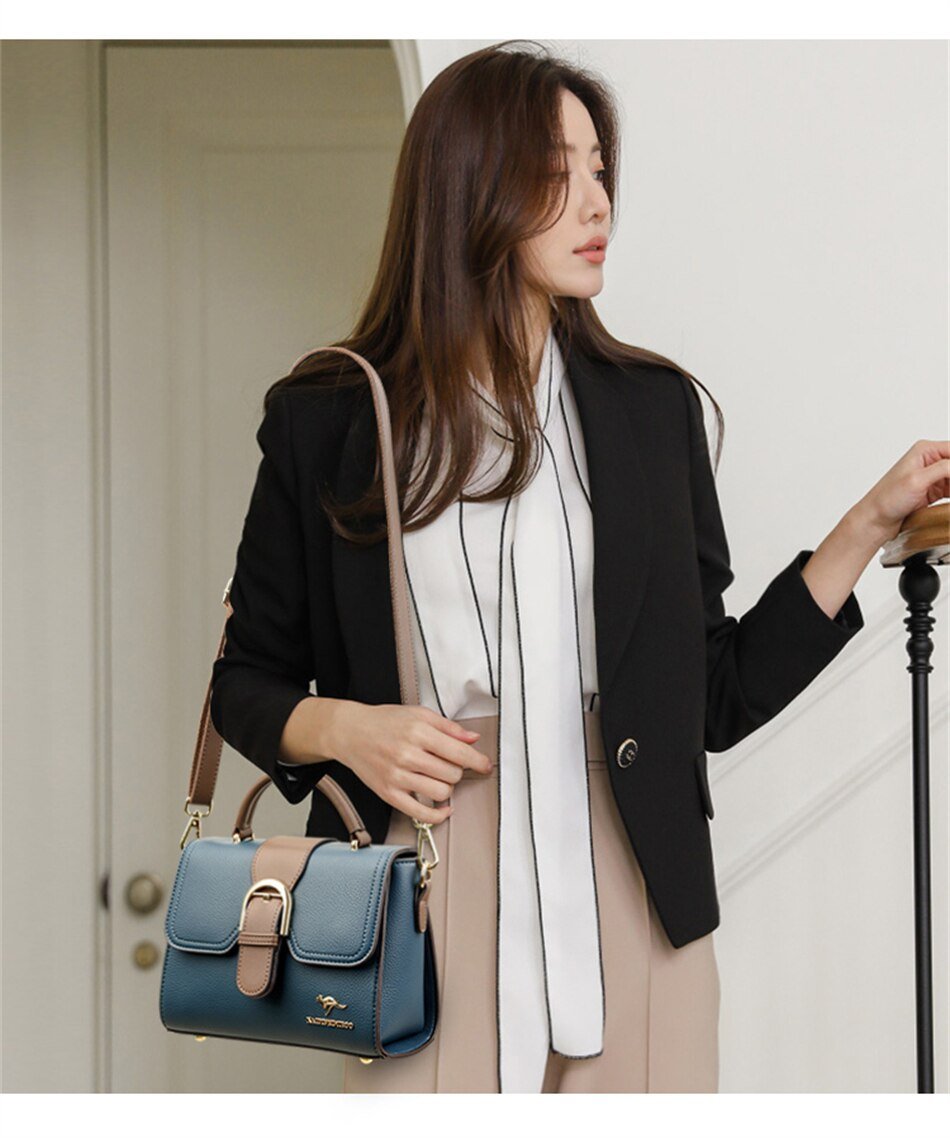 Sculpted Leather Phone Bag