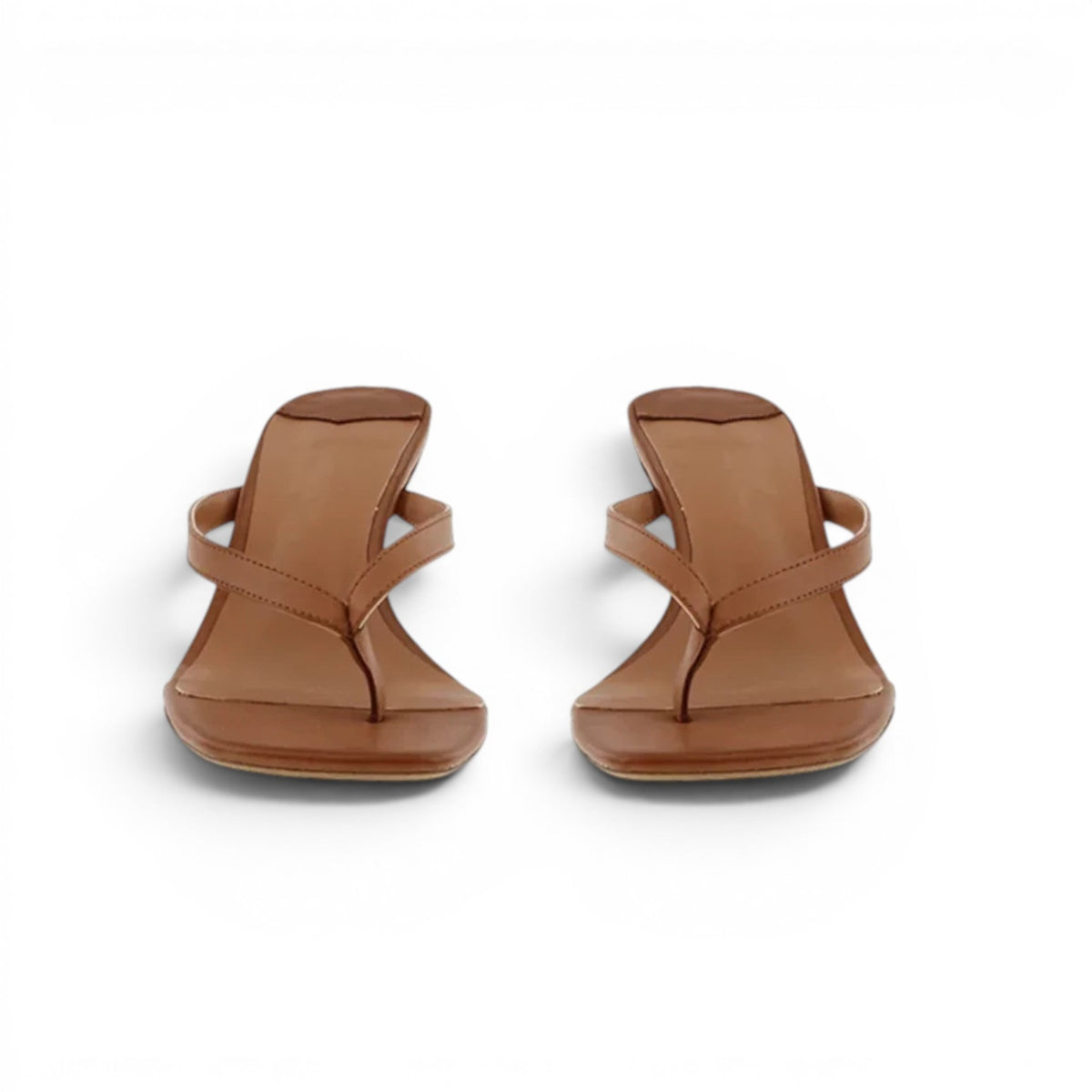 Essential Dahlia Leather Low-Heel Sandals