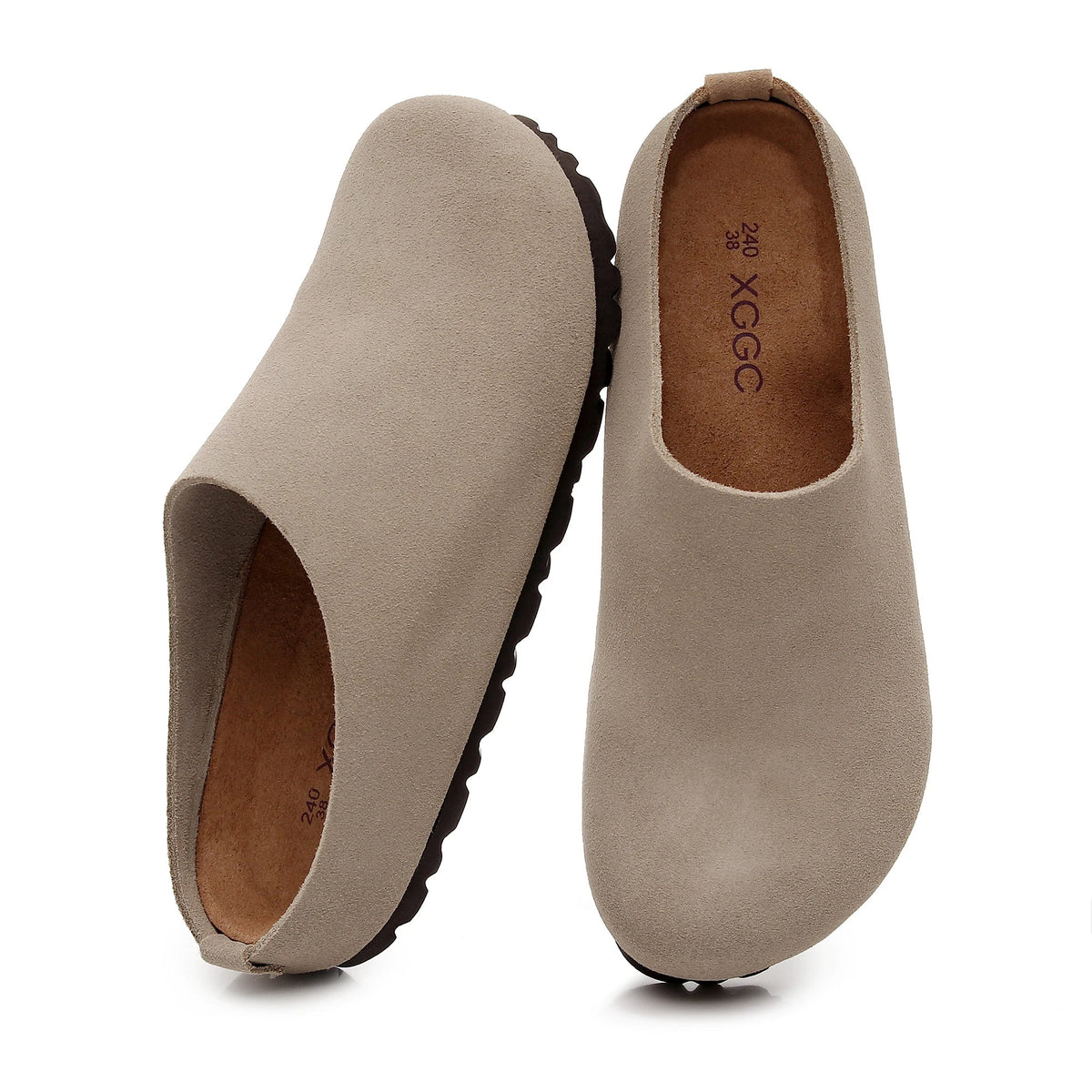 The Everyday Suede Cork-Sole Mules