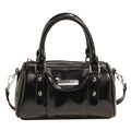 Refined Patent Leather Shoulder Bag