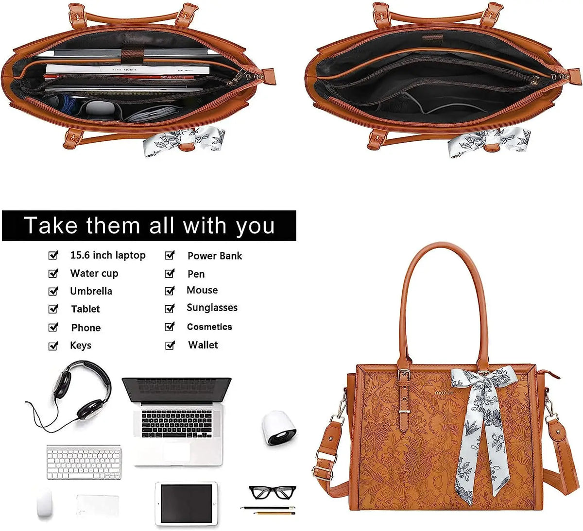 Mini Tote Bag in PU Leather