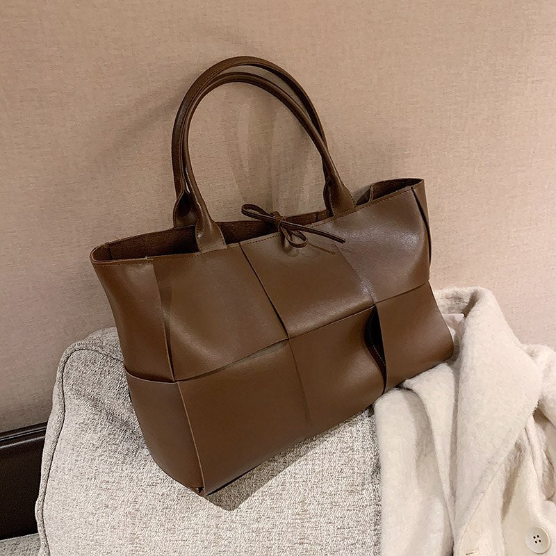 Timeless Tote Bag in PU Leather