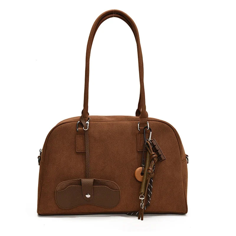 Effortless Soft Suede Crossbody Bag