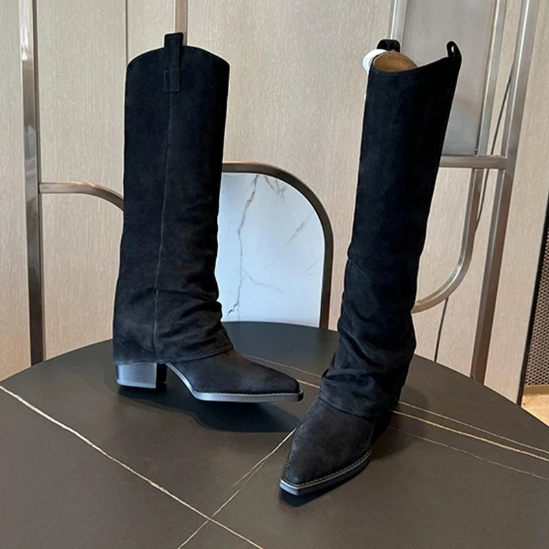 Essential Tall Suede Boots