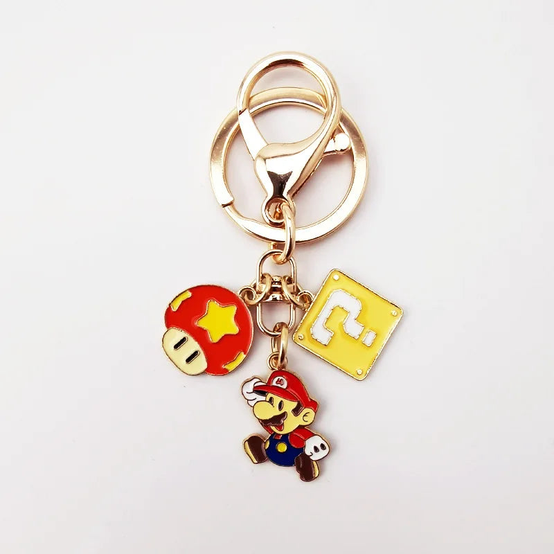 Retro Gaming Duo Metal Charm