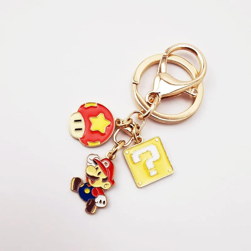 Retro Gaming Duo Metal Charm