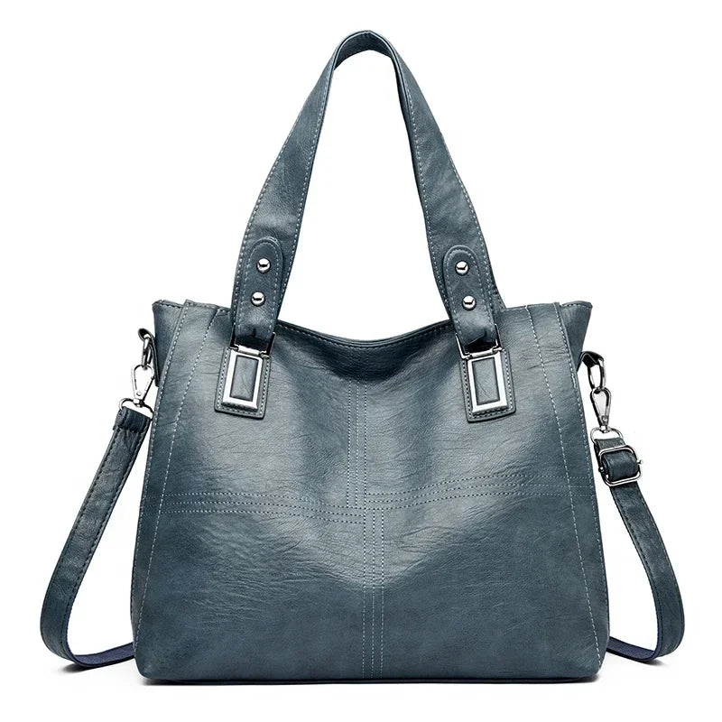 City-Ready Adjustable Leather Crossbody