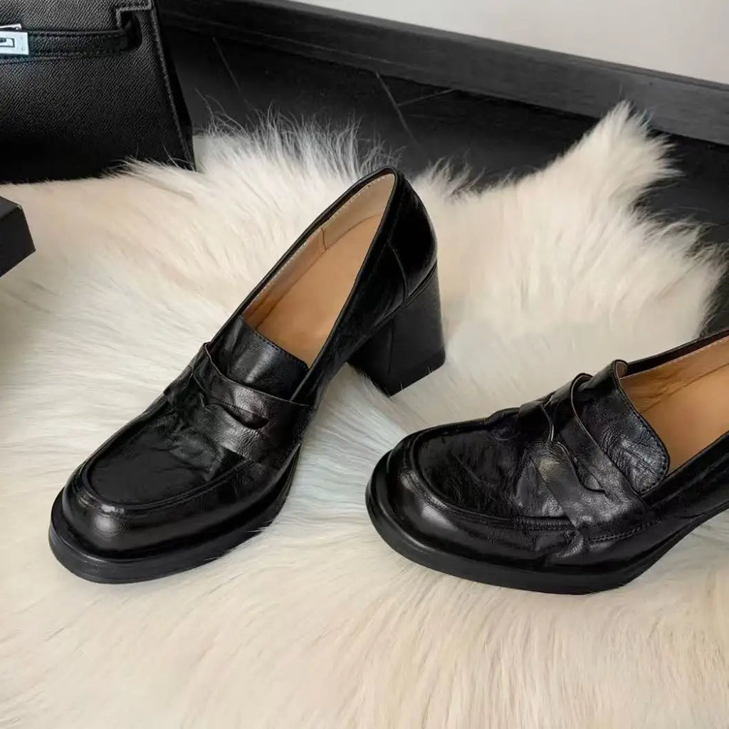 Statement High Heel Loafers