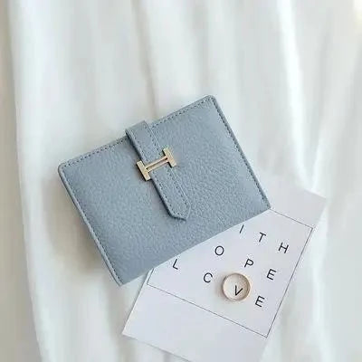 Drawstring Wallet in Genuine Leather