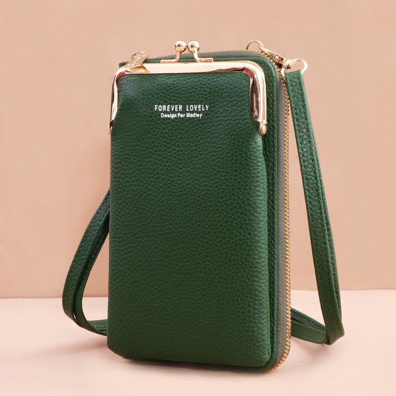 Mini Phone Bag in PU Leather