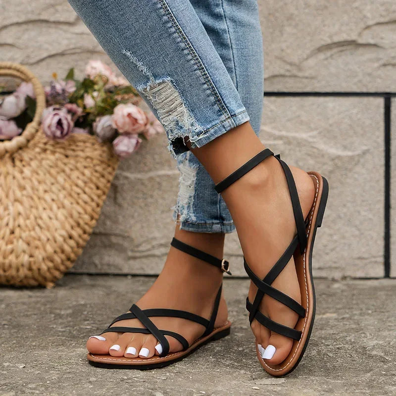 Essential Thin-Strap Flat Sandals