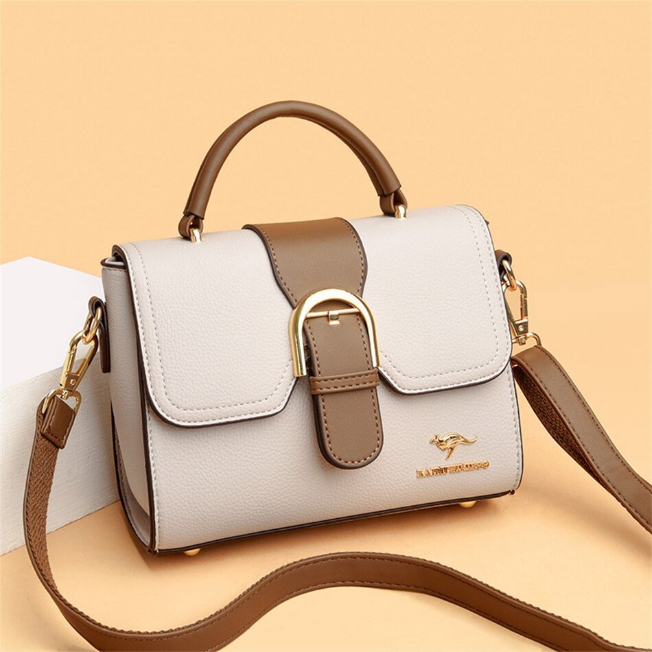 Sculpted Leather Phone Bag