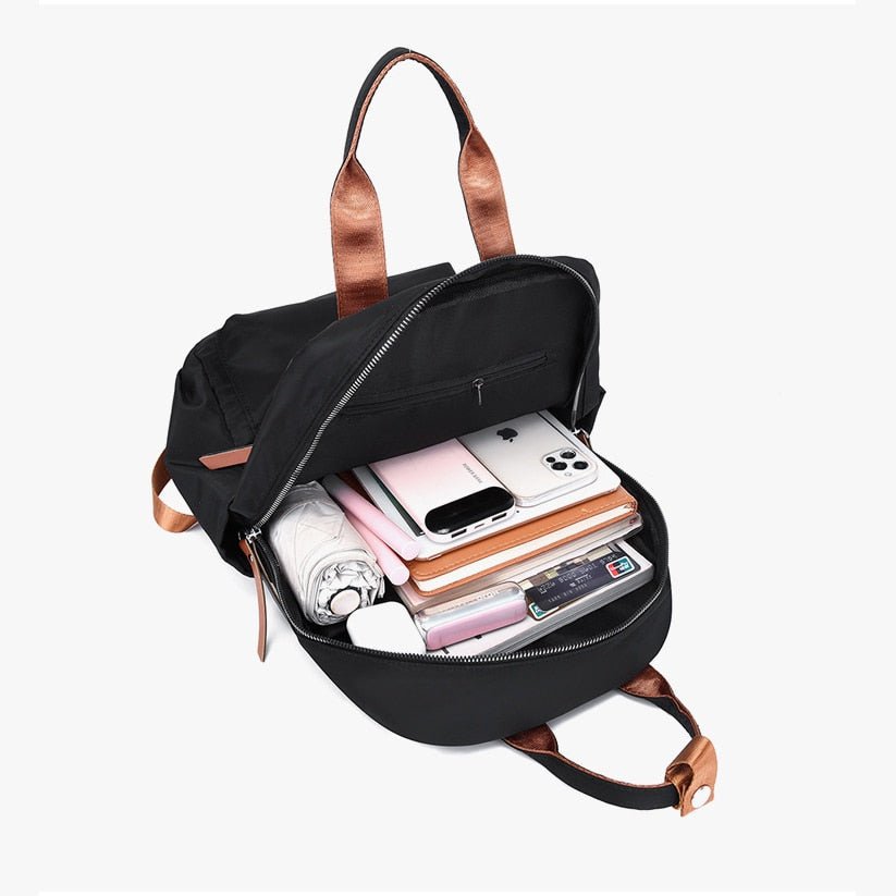Anti-Theft Backpack in Nylon