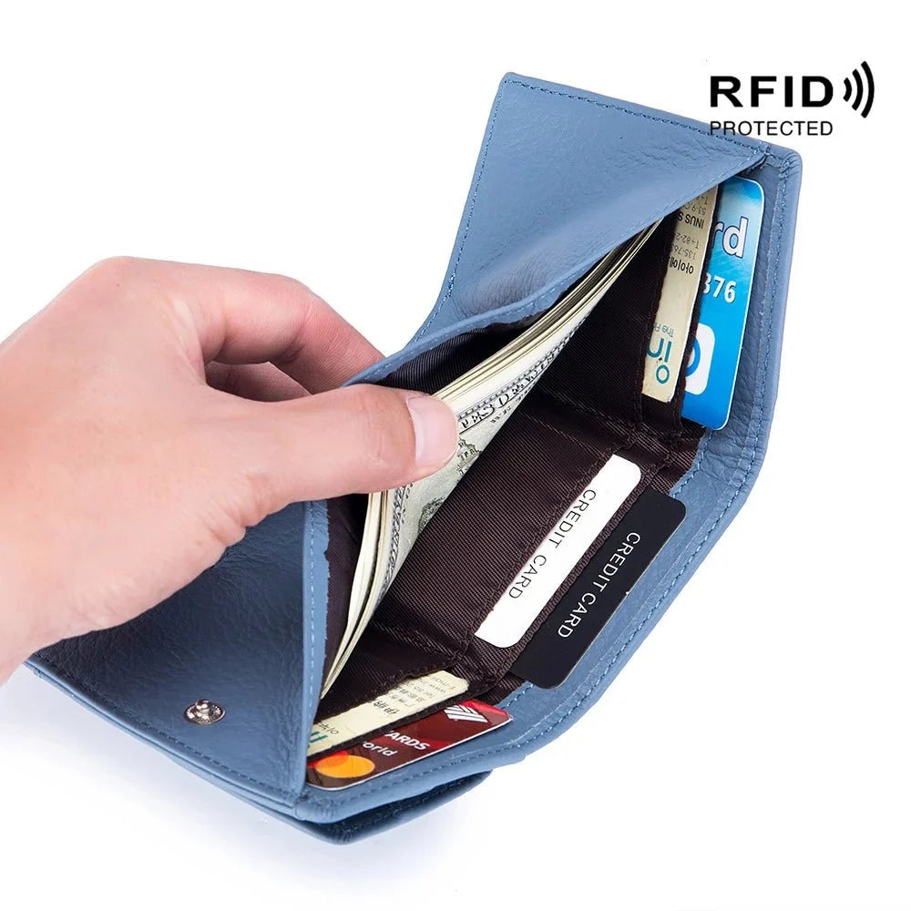 Mini Genuine Leather Wallet