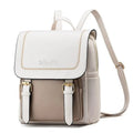 Minimalist PU Leather Backpack
