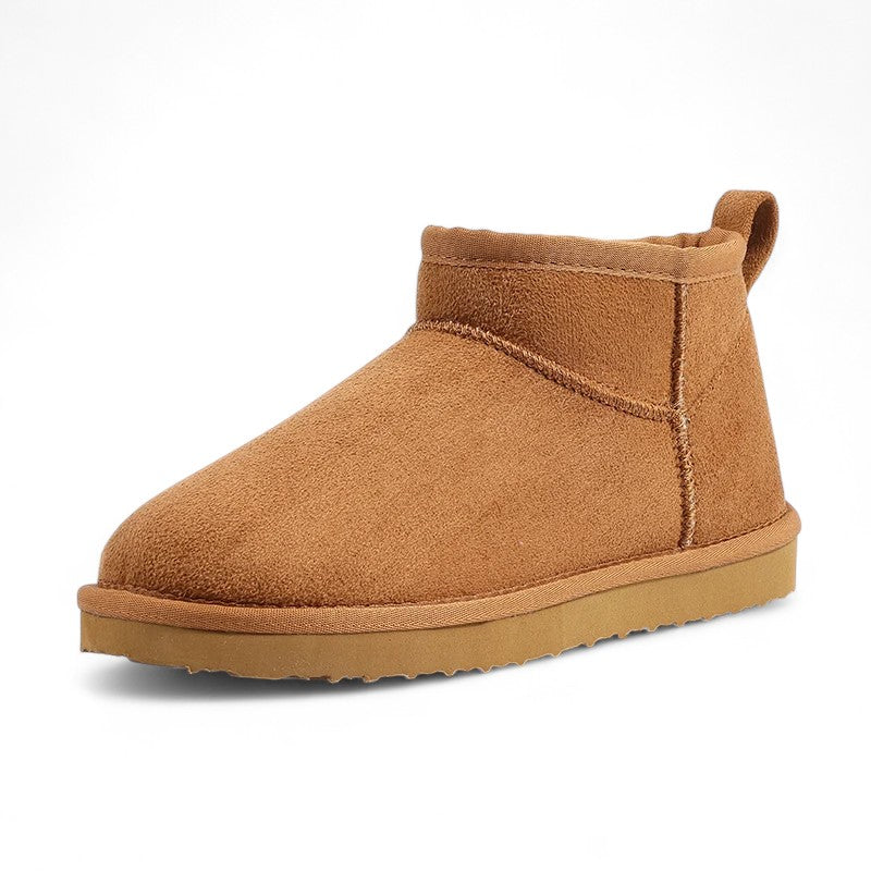 Sleek Slim Shearling-Lined Boots