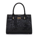 PU Leather Phone Bag with Croc-Effect Detail
