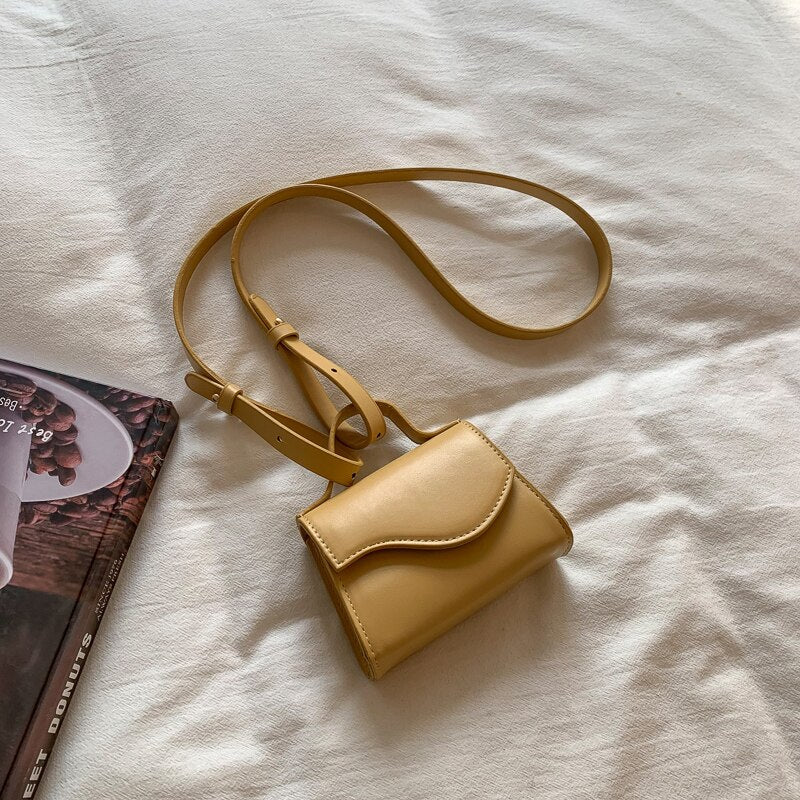Mini Crossbody Bag in PU Leather