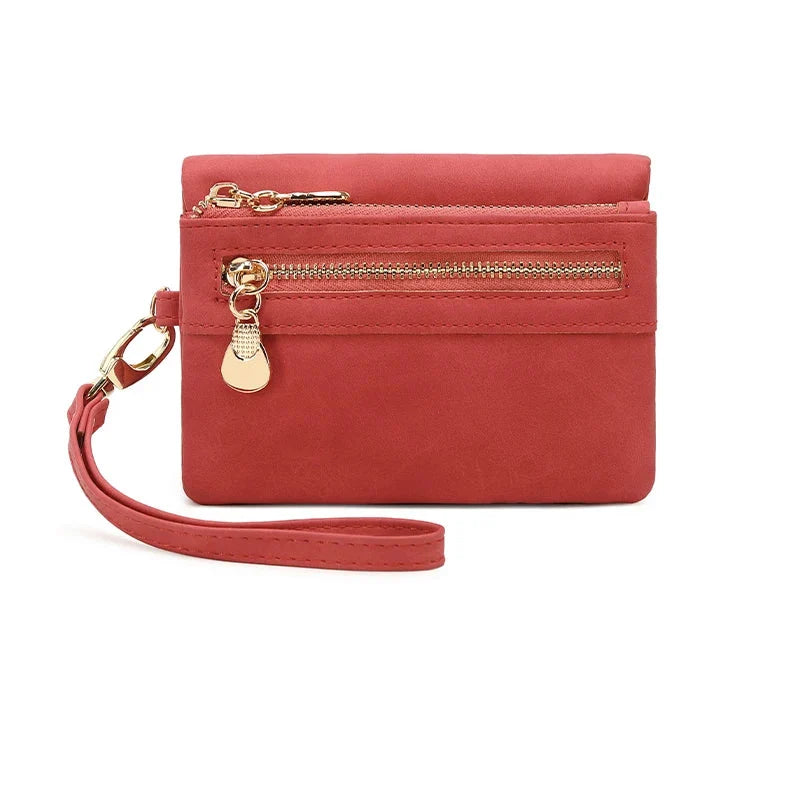 Zip Coin Purse with Wrist Strap