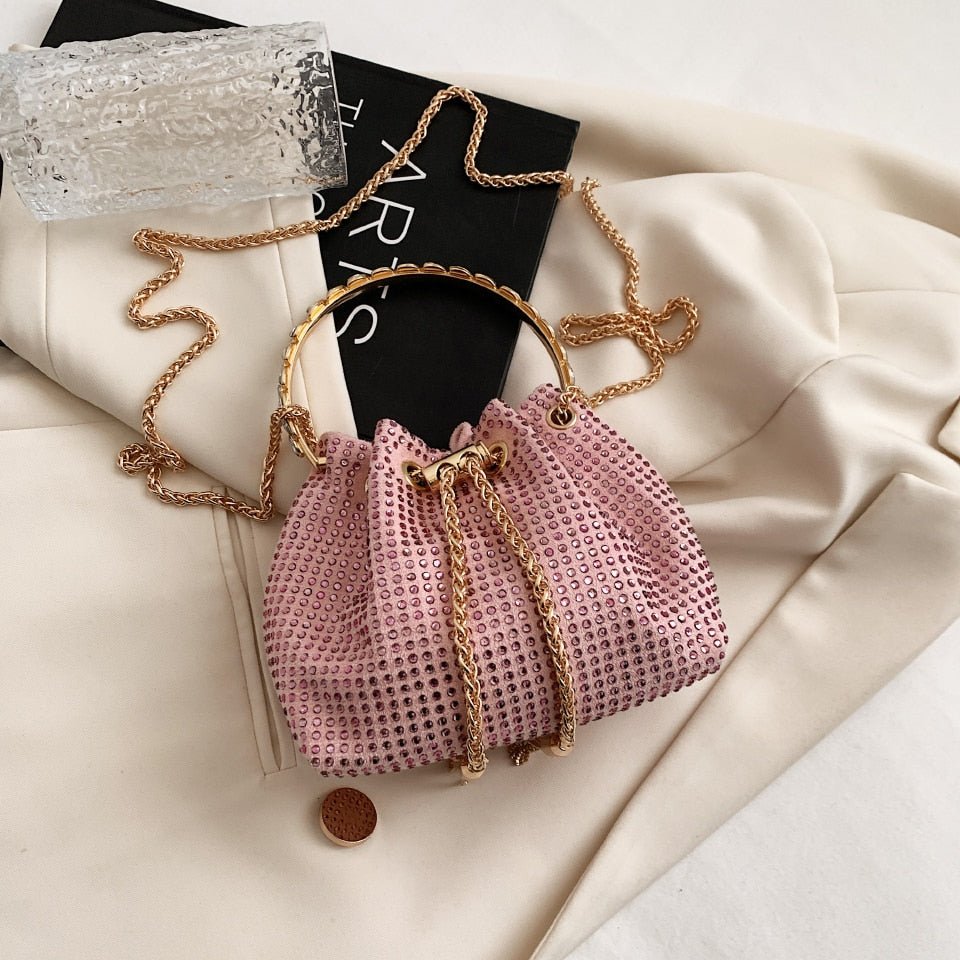 Synthetic Leather Crossbody Bag with Round Detail