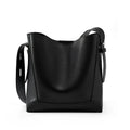 Refined Smooth Leather Crossbody Bag