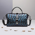 Genuine Leather Crossbody Bag with Urban Detail