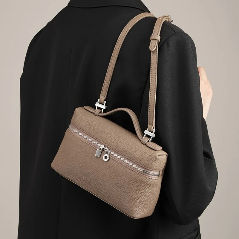 Signature Beatrix Grained Leather Mini Bag