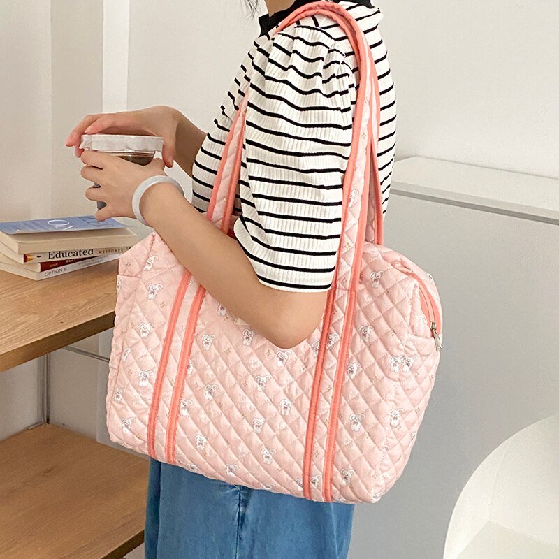 Quilted Tote Bag