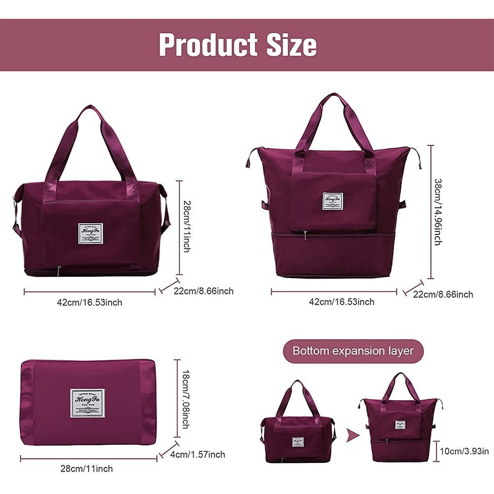 Timeless Handbag in Oxford Cloth