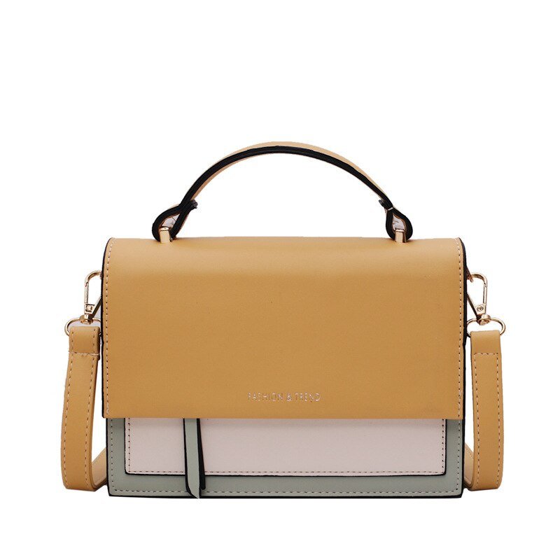 Modern Leather Tote Bag