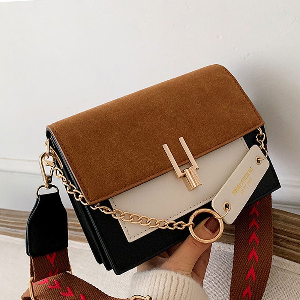 Modern Leather Tote Bag