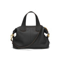 Understated Small Leather Shoulder Bag