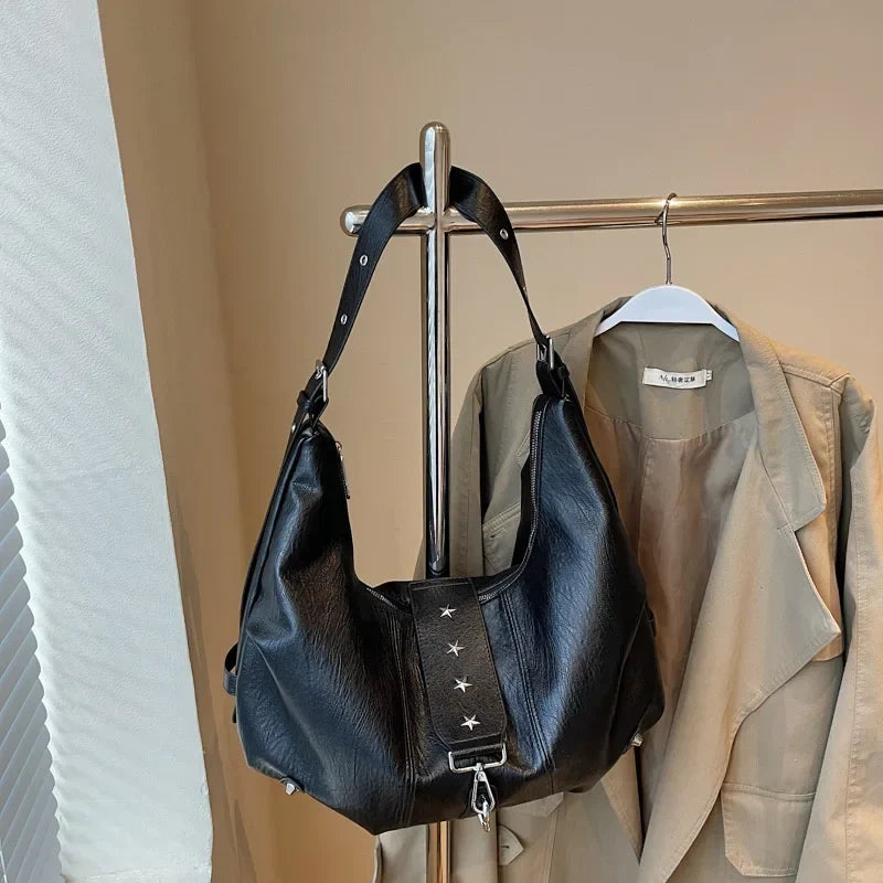 City-Ready Leather Messenger Bag