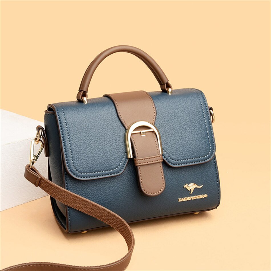 Sculpted Leather Phone Bag