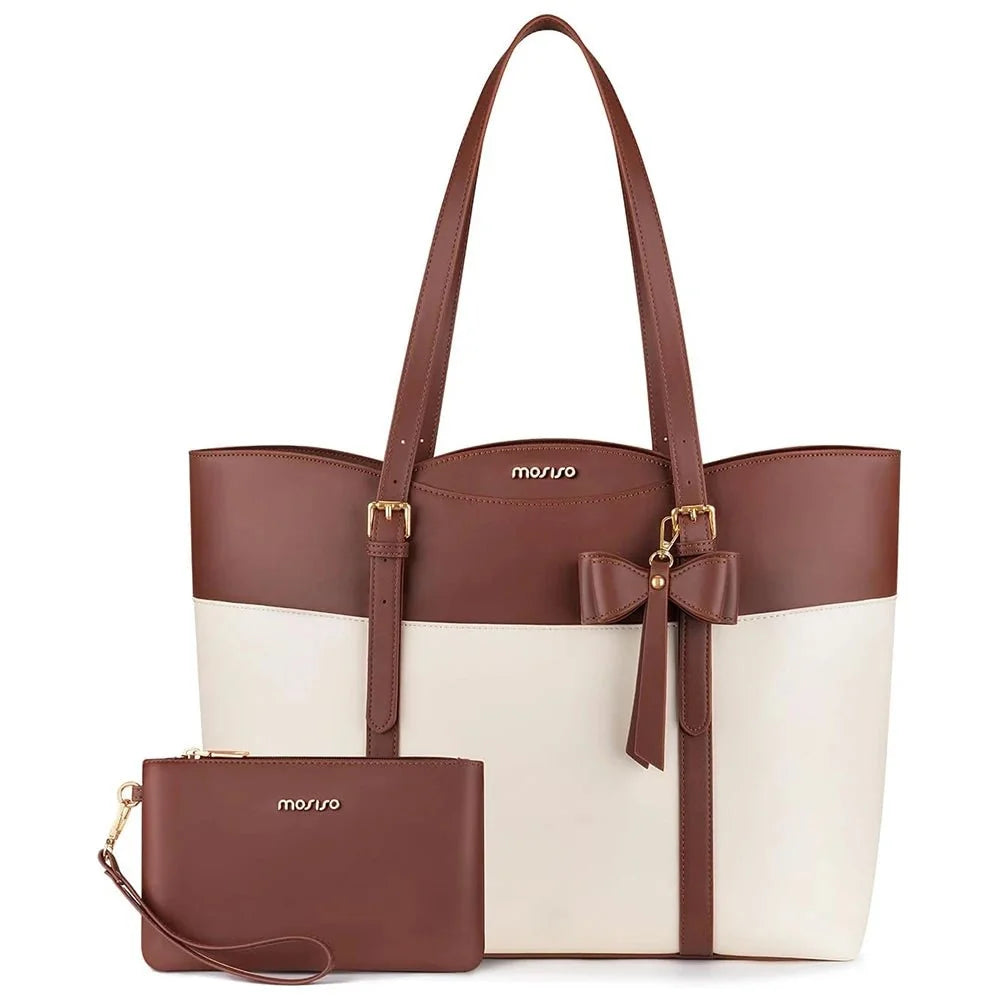 Mini PU Leather Tote Bag