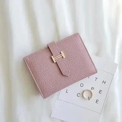 Drawstring Wallet in Genuine Leather