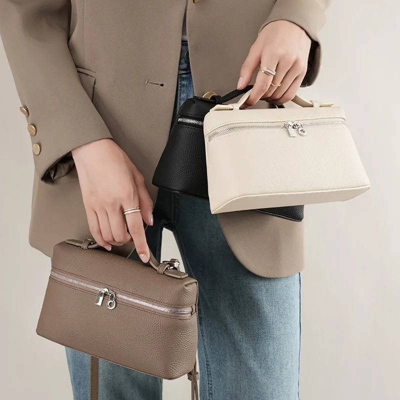 Signature Beatrix Grained Leather Mini Bag